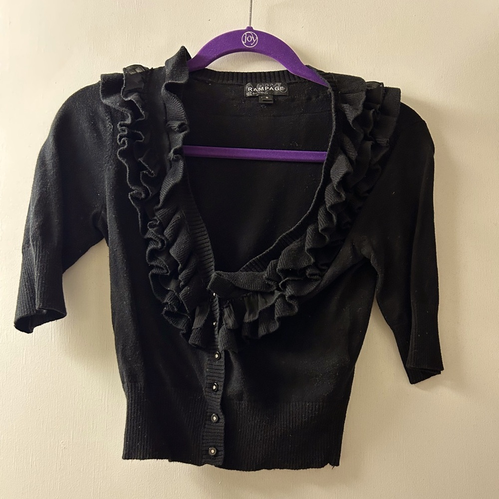 Cropped Sweater by Rampage